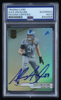 Alex Anzalone Signed 2024 Elite #53 (PSA | Auto Grade PSA Authentic) at PristineAuction.com