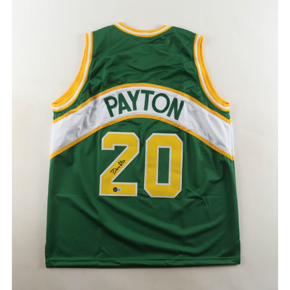 Gary Payton Signed Jersey (Beckett) at PristineAuction.com