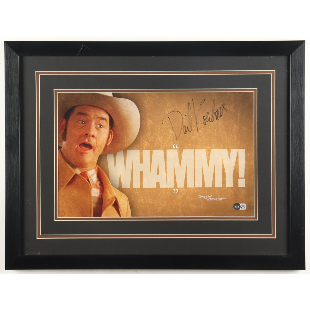 David Koechner Signed "Anchorman: The Legend of Ron Burgundy" Custom Framed Photo Display (Beckett) at PristineAuction.com
