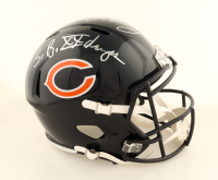 William Perry Signed Bears Full-Size Speed Helmet Inscribed "The Fridge" & S.B. XX Champs" (AWM) at PristineAuction.com