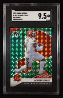 Ja'Marr Chase 2021 Panini Mosaic Mosaic Green #247 DEB RC (SGC 9.5) at PristineAuction.com