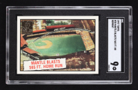 Mickey Mantle 1997 Topps / Mantle Blasts 565 Ft. HR Reprint #30 (SGC 9) at PristineAuction.com