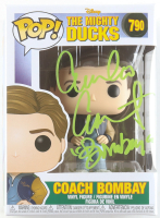 Emilio Estevez Signed "The Mighty Ducks" #790 Coach Bombay Funko Pop! Vinyl Figure Inscribed "Bombay" (Beckett) at PristineAuction.com