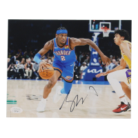 Shai Gilgeous-Alexander Signed Thunder 8x10 Photo (JSA) at PristineAuction.com
