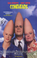 Michelle Burke Signed "Coneheads" 11x17 Movie Poster Print Inscribed "Connie" (Schwartz) at PristineAuction.com