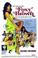 Pam Grier Signed "Foxy Brown" 11x17 Movie Poster (Schwartz) at PristineAuction.com