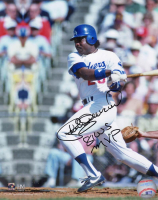 Pedro Guerrero Signed Dodgers 8x10 Photo Inscribed "81 WS MVP" (Schwartz) at PristineAuction.com