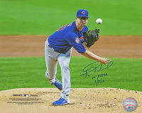Alec Mills Signed Cubs 8x10 Photo Inscribed "No Hitter 9-13-20" (Schwartz) at PristineAuction.com
