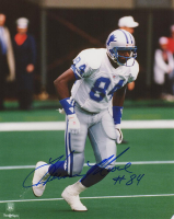Herman Moore Signed Lions 8x10 Photo (Schwartz) at PristineAuction.com