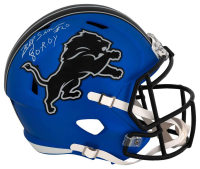 Billy Sims Signed Lions Full-Size Alternate Speed Helmet Inscribed "80 R.O.Y." (Schwartz) at PristineAuction.com