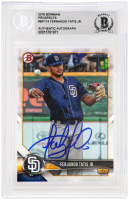 Fernando Tatis Jr. Signed 2018 Bowman Prospects #BP114 RC (Beckett) at PristineAuction.com