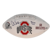Archie Griffin Signed Ohio State Buckeyes Logo Football Inscribed "Heisman 74/75" (Radtke) at PristineAuction.com
