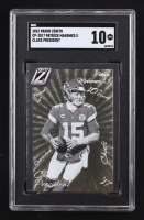 Patrick Mahomes 2022 Panini Zenith Class President #CP2017 (SGC 10) at PristineAuction.com