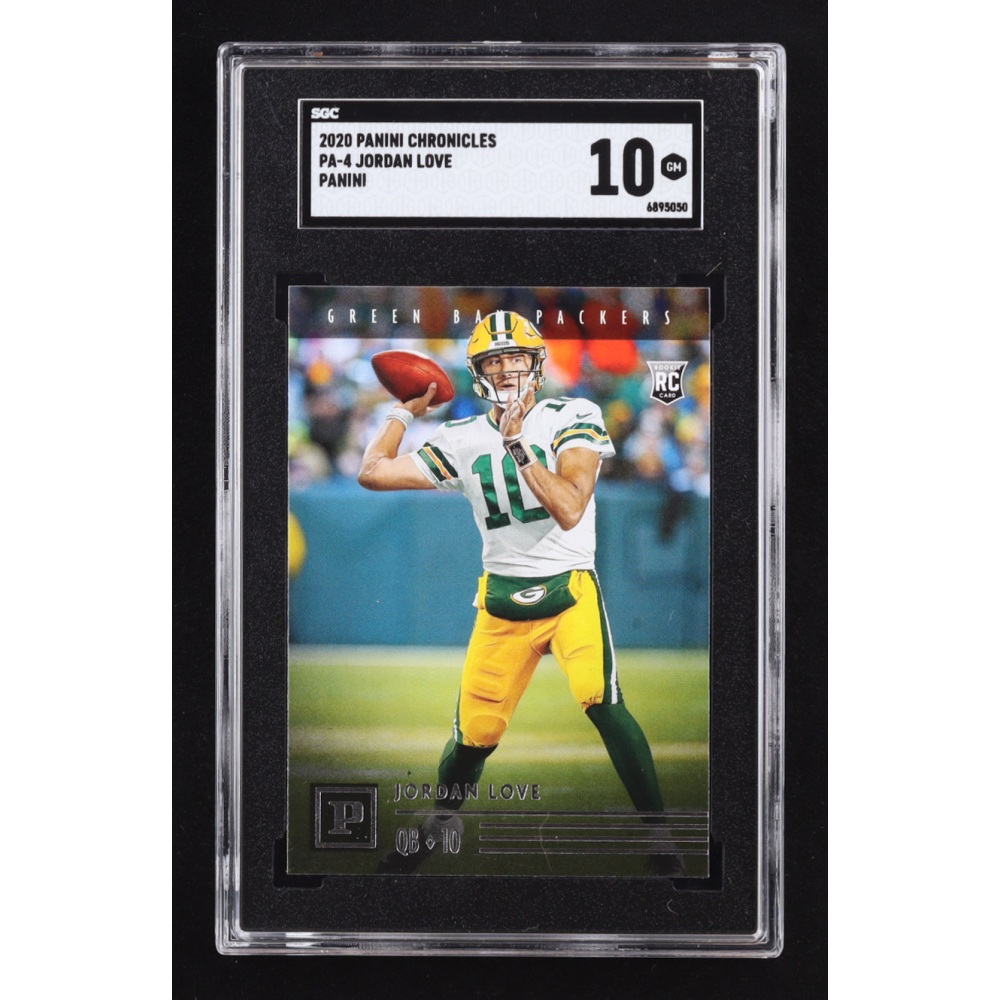 Jordan Love 2020 Panini Chronicles / Panini #PA4 RC (SGC 10) at PristineAuction.com