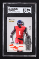 Ahmad "Sauce" Gardner 2022 Wild Card Matte Silver Autographed Silver Foil #MBA RC #79/100 (SGC 9 | Auto 10) at PristineAuction.com