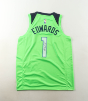 Anthony Edwards Signed Timberwolves Jordan Authentic Jersey (JSA) at PristineAuction.com