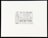 2011 Topps Wacky Packages Series 8 Original Concept Art - Crutch at PristineAuction.com
