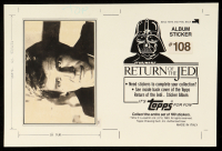 1983 Topps "Star Wars: Return of the Jedi" Han Solo Album Sticker #108 at PristineAuction.com