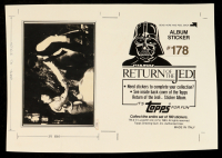 1983 Topps "Star Wars: Return of the Jedi" Han Solo Album Sticker #178 at PristineAuction.com