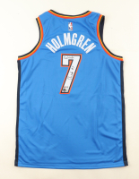 Chet Holmgren Signed Thunder Nike Authentic Jersey Inscribed "Chetcode" (Beckett & Holmgren) at PristineAuction.com