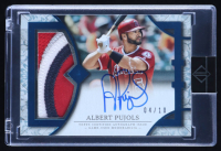 Albert Pujols 2024 Topps Transcendent Transcendent Collection Patch Autographs Blue #TCPAAP #04/10 at PristineAuction.com