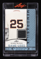 Barry Bonds 2024 Leaf In The Sports Game Used Game-Used Memorabilia Blue #GUM-9 at PristineAuction.com