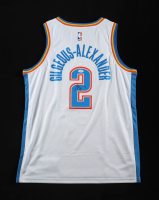 Shai Gilgeous-Alexander Signed Thunder Nike Authentic Jersey (JSA) at PristineAuction.com