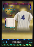 Duke Snider 2024 Leaf ITG Used Sports Leaf Gold Legends Rainbow Crystal #LGL7 #7/20 at PristineAuction.com