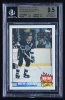 Wayne Gretzky 1990-91 Topps Tiffany Team Scoring Leaders #12 (BGS 9.5) at PristineAuction.com