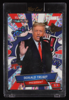 Donald Trump 2024 Wild Card Alumination Comix GOP! Kaleidoscope Silver #ACBLGDT6 #1/6 at PristineAuction.com