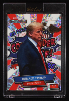 Donald Trump 2024 Wild Card Alumination Comix Commander in Chief! Kaleidoscope Silver #ACBLCDT3 #1/8 at PristineAuction.com