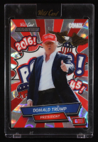 Donald Trump 2024 Wild Card Alumination Comix POTUS! Lava Silver #ACWPDT2 #06/10 at PristineAuction.com