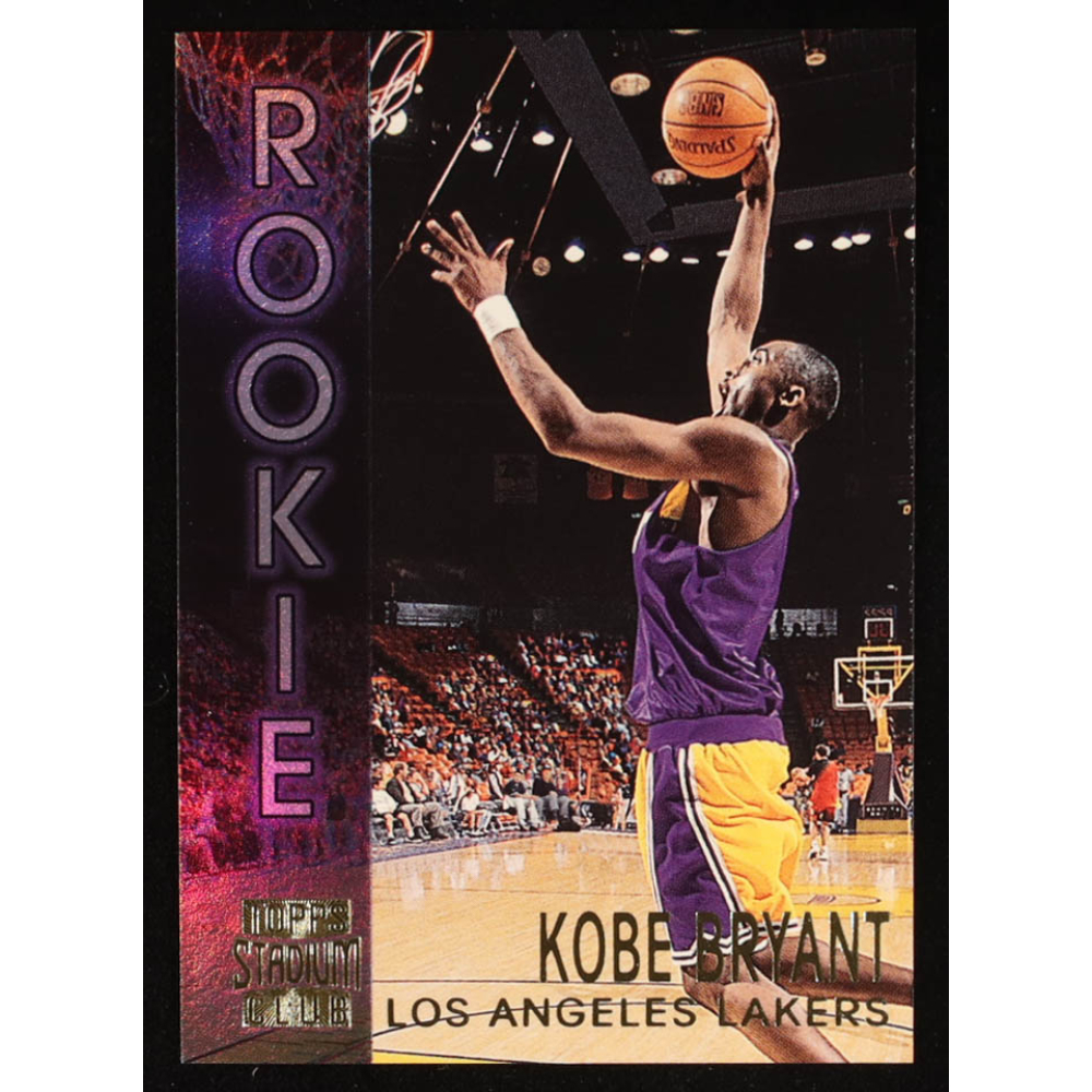 Kobe Bryant 1996 Topps Stadium Club Rookies 2 #R9 at PristineAuction.com