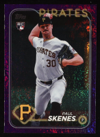 Paul Skenes 2024 Topps Update Purple Holo Foil #US100 RC #662/799 at PristineAuction.com