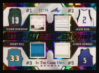 Glenn Robinson / Jason Kidd / Grant Hill / Juwan Howard 2024 Leaf ITG Used Sports '94 Draft Night Memories Rainbow Crystal #DNM13 #22/40 at PristineAuction.com