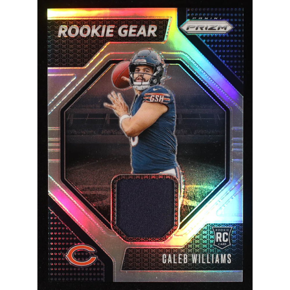Caleb Williams 2024 Panini Prizm Rookie Gear #1 RC at PristineAuction.com