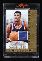 Patrick Ewing 2024 Leaf In The Game Used Memorabilia Gold #109 at PristineAuction.com