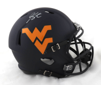 Geno Smith Signed West Virginia Mountaineers Full-Size Speed Helmet (Beckett) at PristineAuction.com