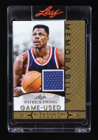 Patrick Ewing 2024 Leaf In The Game Used Memorabilia Gold #109 at PristineAuction.com
