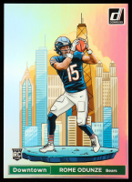 Rome Odunze 2024 Donruss Downtown! Oversize #15 RC at PristineAuction.com