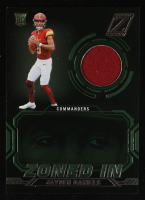 Jayden Daniels 2024 Zenith Zoned In Jerseys #3 RC at PristineAuction.com