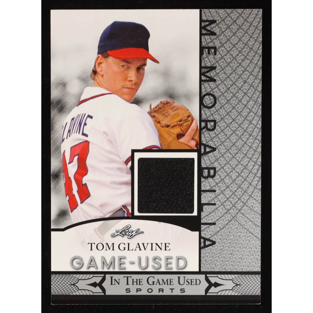 Tom Glavine 2024 Leaf ITG Used Sports Game-Used Memorabilia Silver #GUM137 at PristineAuction.com