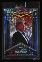 Donald Trump 2025 Wild Card Alumination Mojo Blue #SKBCSPDT1 #12/18 at PristineAuction.com