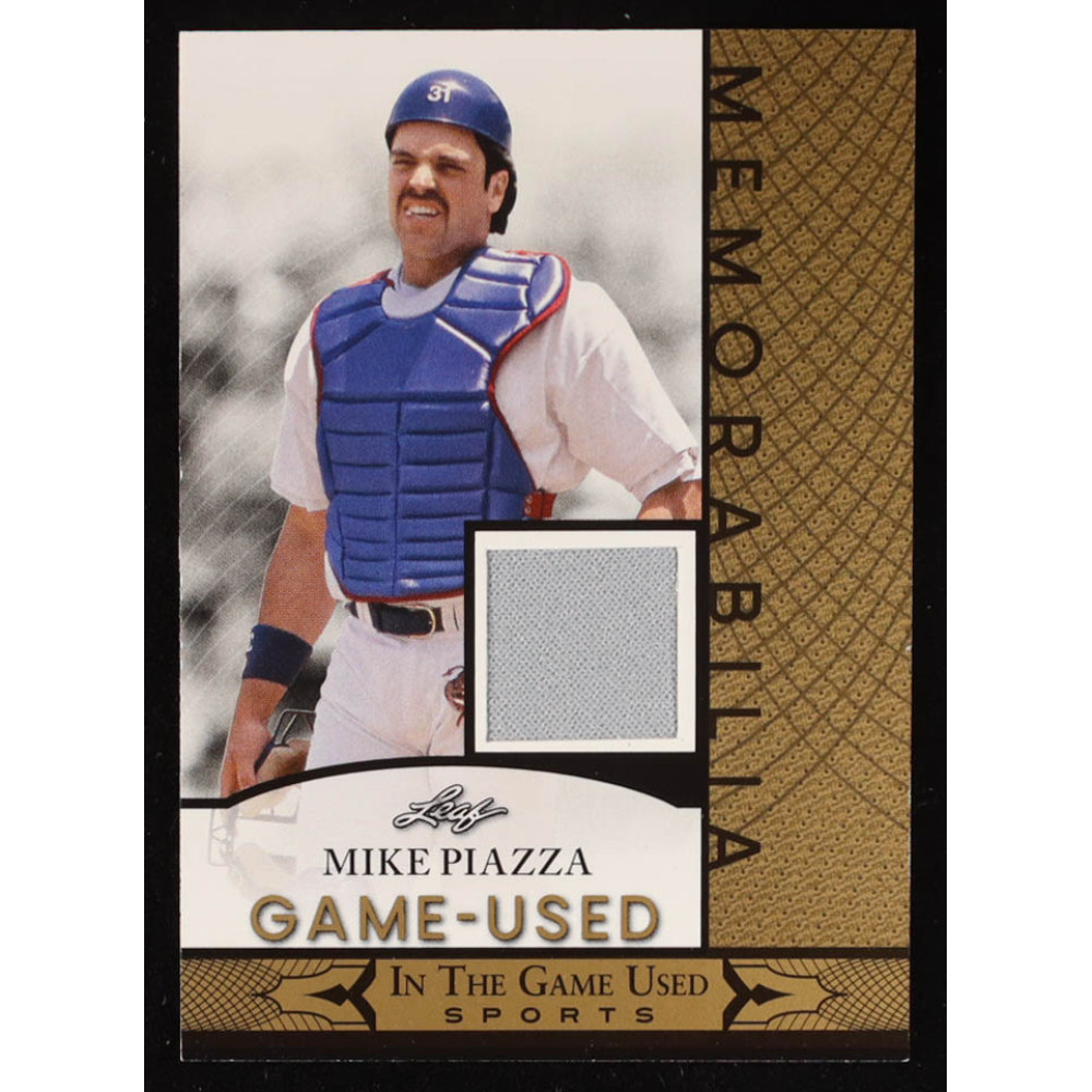 Mike Piazza 2024 Leaf ITG Used Sports Game-Used Memorabilia #GUM101 at PristineAuction.com
