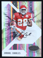 Jamaal Charles 2008 Leaf Certified Materials Certified Potential Autographs #9 #97/100 at PristineAuction.com