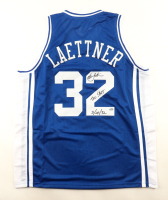 Christian Laettner Signed Jersey Inscribed "The Shot 3-28-92" (Schwartz) at PristineAuction.com