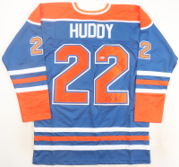 Charlie Huddy Signed Jersey (Beckett) at PristineAuction.com