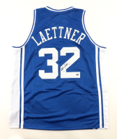 Christian Laettner Signed Jersey (Schwartz) at PristineAuction.com