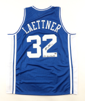 Christian Laettner Signed Jersey Inscribed "2x NCAA Champs" (Schwartz) at PristineAuction.com