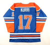 Jari Kurri Signed Jersey Inscribed "HOF '01" (Schwartz) at PristineAuction.com